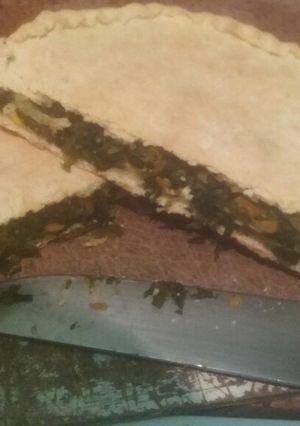 Una foto de Tarta de berros