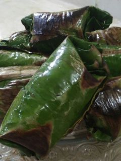 Foto resep Nasi bakar Sambal Teri kemangi