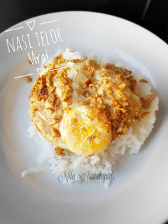 Foto resep Nasi Telur Viral a.k.a Nasi Telur Ceplok Kecap Asin Pontianak