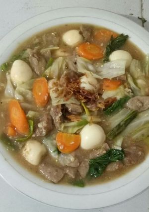 Foto resep Capcay Kuah