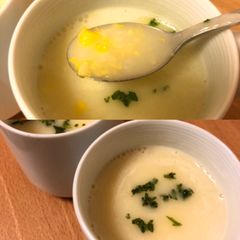 A picture of Sweet corn soup 🌽Easy cook!.