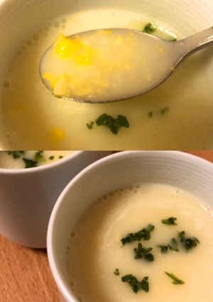 A picture of Sweet corn soup 🌽Easy cook!.