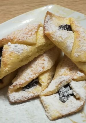 Szilvalekváros papucs glutén és laktóz mentesen recept fotója