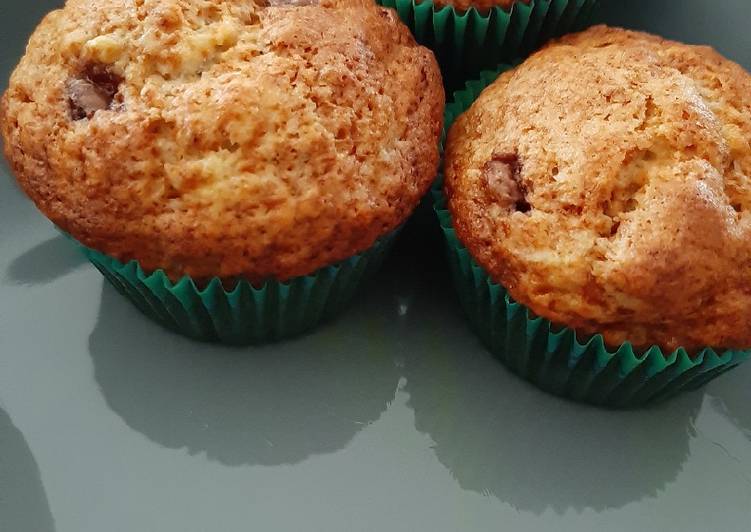 Steps to Make Quick 1 bowl banana nut muffins