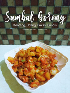 Foto resep Sambal Goreng Kentang Udang Bakso