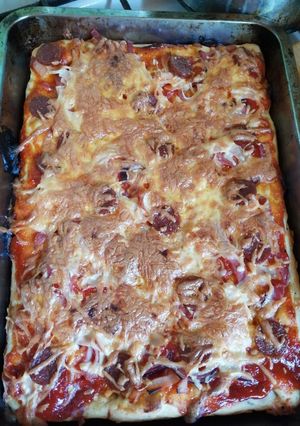 Húsimádó pizzám recept fotója