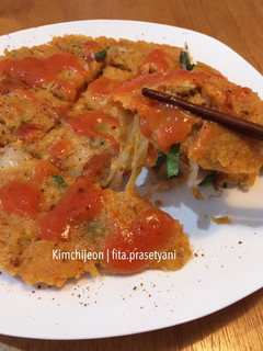 Foto resep Pancake kimchi (kimchijeon)
