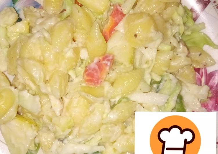 Easiest Way to Make Perfect Mayo pasta salad