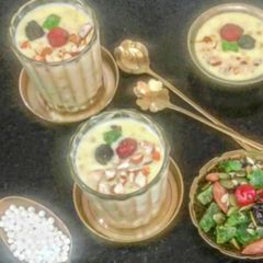 A picture of Sago Custard Pudding/ Sabudana Custard Kheer For Vrat And Upvaas 🔱🌺✨.