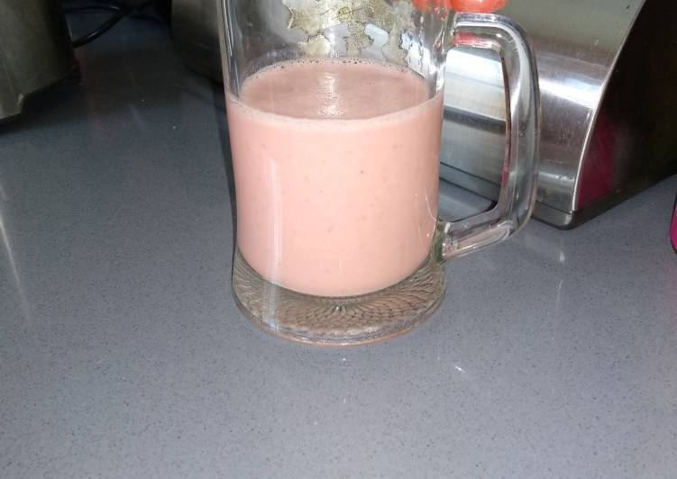 Smoothie de varias frutas delicioso!!