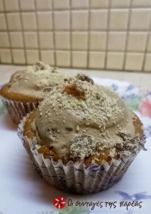 Φωτογραφία της συνταγής Cupcakes με παγωτό