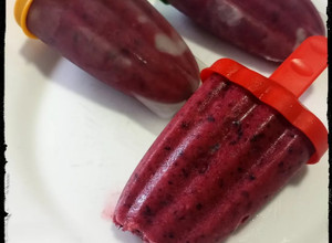 Foto de Gelados individuais de frutos vermelhos