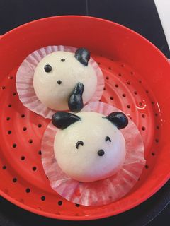Hình của món Bánh bao hokkaido.
