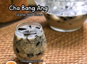 Gambar Caramel Milk Cincau (Cha Bang Ang)