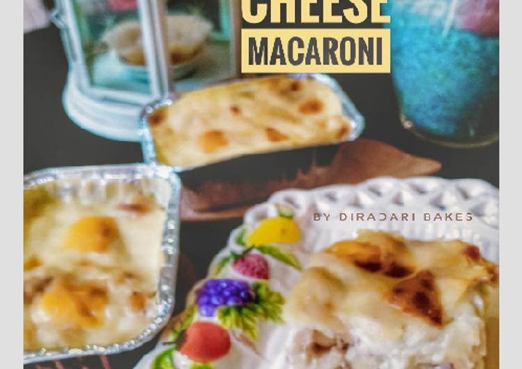 Langkah Mudah untuk Menyiapkan Baked cheese macaroni, Lezat Sekali