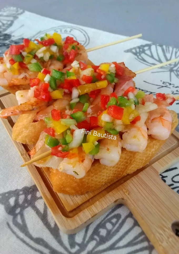 Una foto de Pincho o tapa de langostino