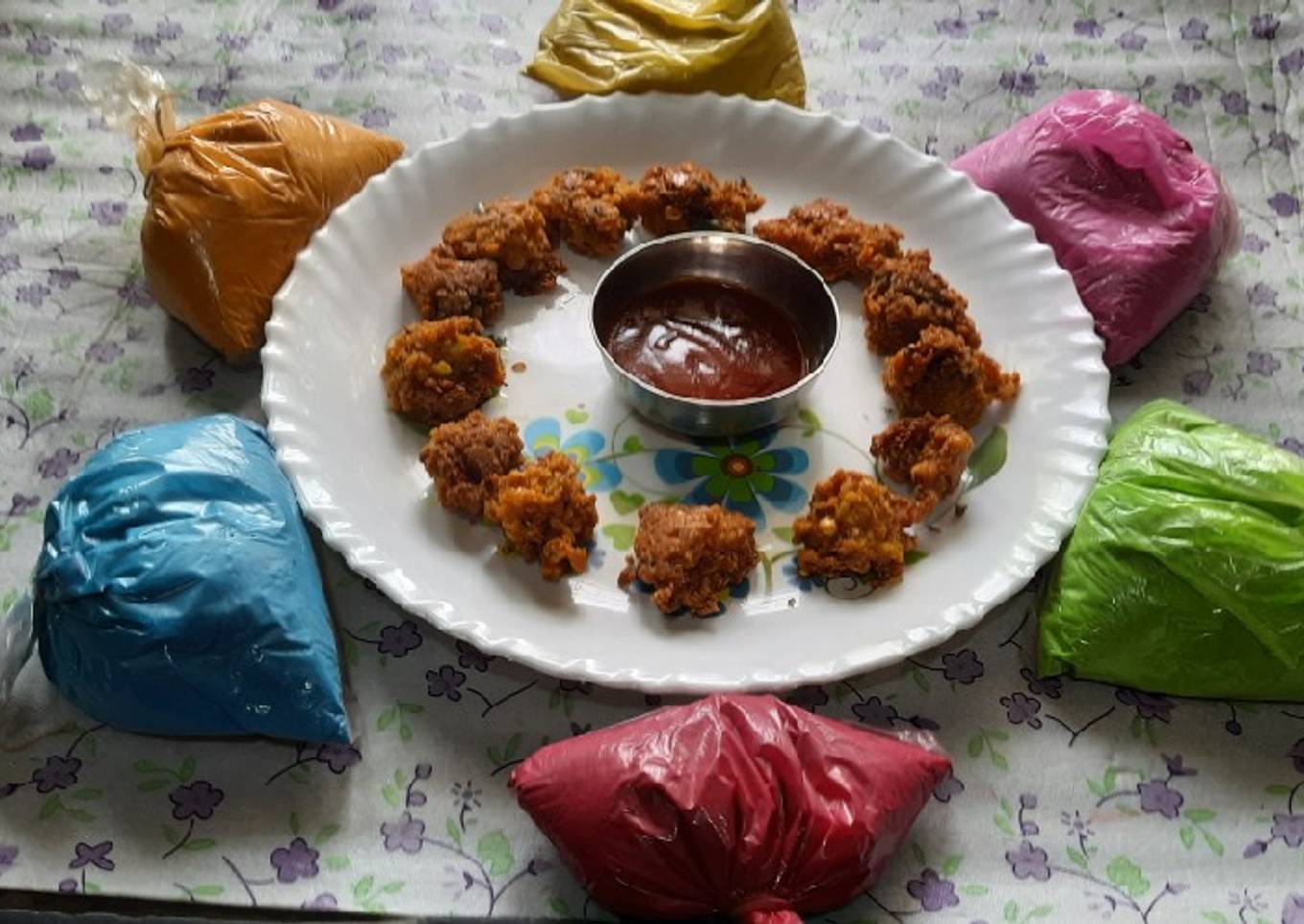 Holi special mix Dal pakoda