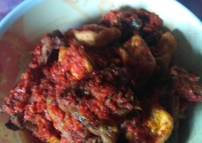 Ayam goreng balado