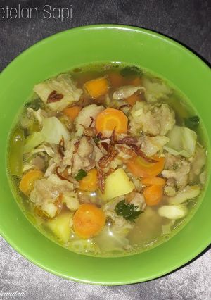 Foto resep Sop Tetelan Sapi