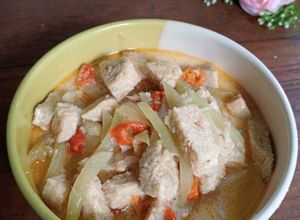 Foto resep Lodeh Tempe Gembus Labu Siam