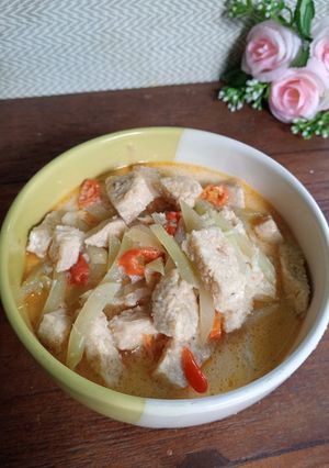 Foto resep Lodeh Tempe Gembus Labu Siam