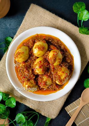 Foto resep Telur Sambal Ebi