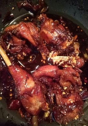 Foto resep Ayam kampung bumbu kecap