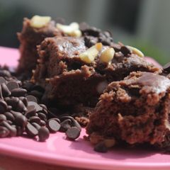 A picture of Chocolate Banana Cake!.