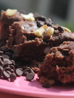 A picture of Chocolate Banana Cake!.