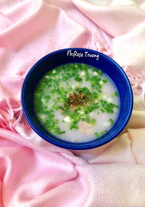 Hình của món Canh Khoai Mỡ Thịt Nạc Xay.