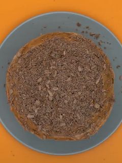Una foto de Tarta de chocolate al microondas