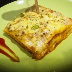 A picture of Lasagne 😍.