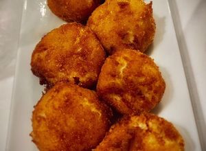 Foto principal de Bocaditos de pechuga villaroy (en airfryer)