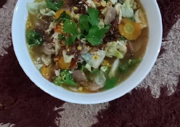 Cap cay sayur pedas