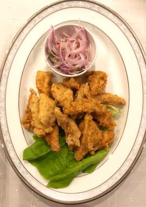 Una foto de Chicharrón de pescado 🐟 perico