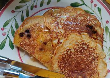 Fresh, Make Recipe Vegan Coconut and Chocolate Chip Pancakes Most Delicious