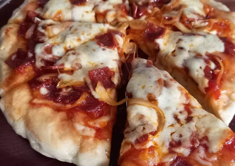 Resep Pizza simple murah mudah yang Enak