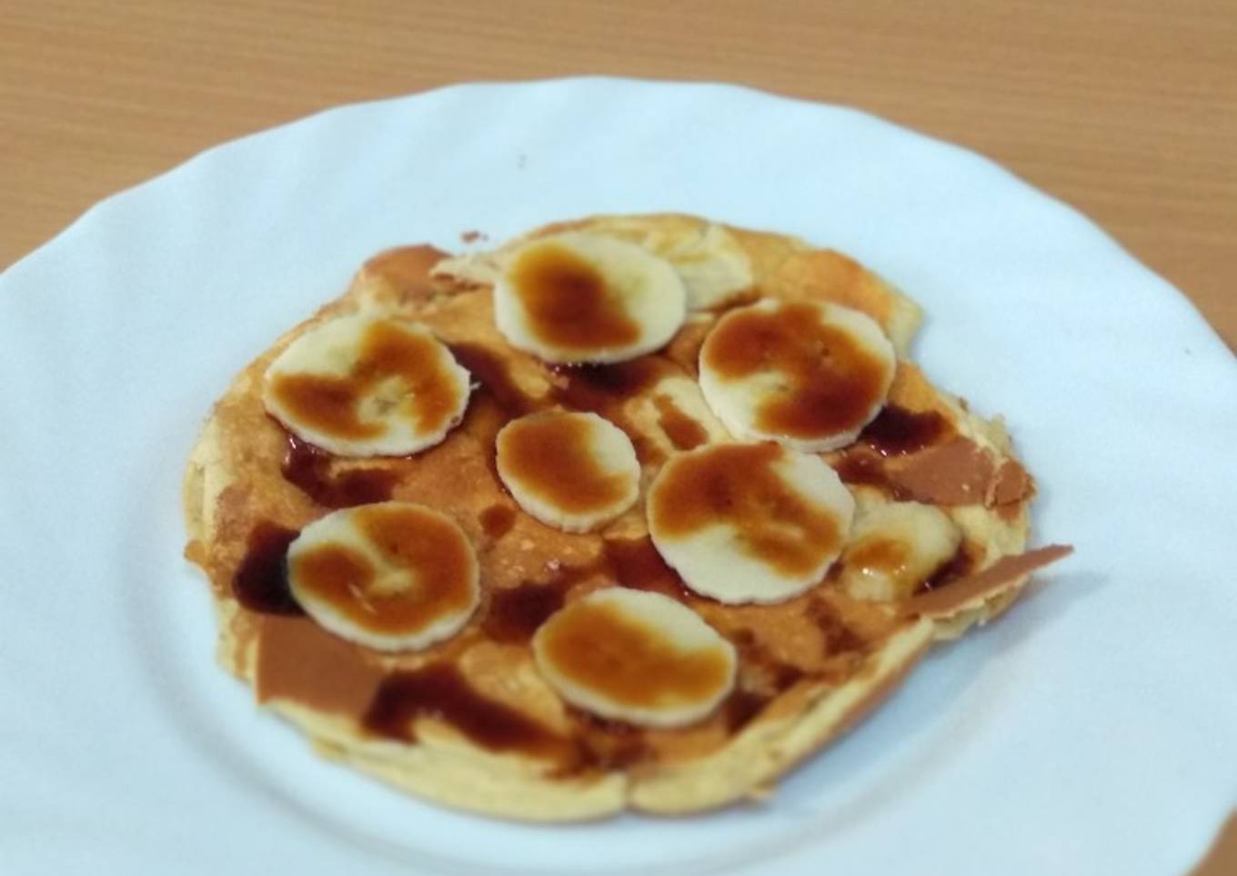 Tortitas de plátano y avena