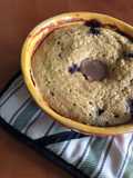 Baked Oats „Blueberry-Muffin“-Style