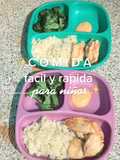 Comida rica y divertida para niños