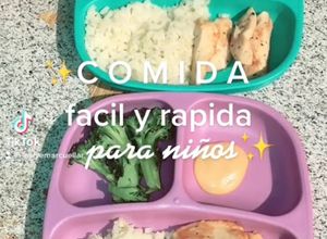 Una foto de Comida rica y divertida para niños