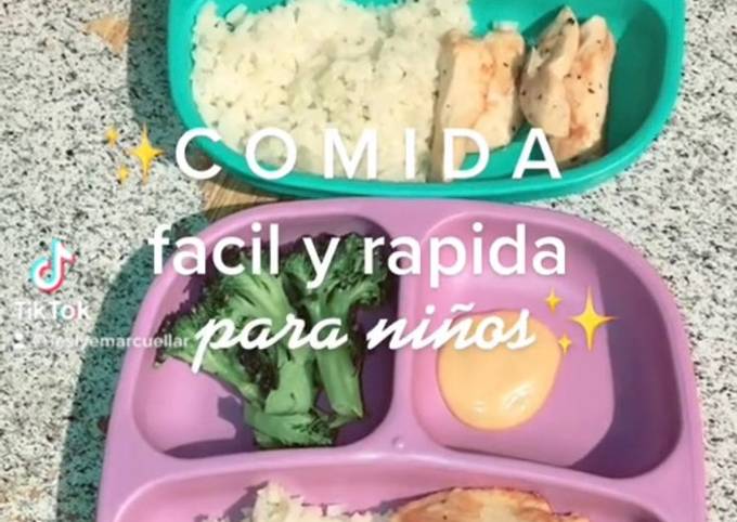 Comida rica y divertida para niños Receta de Leslye M Cuellar❤- Cookpad