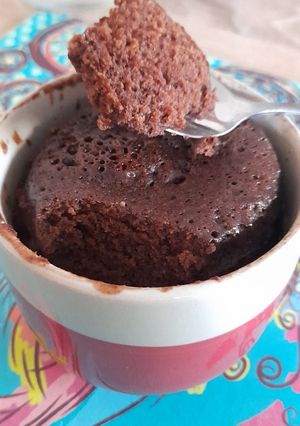 Una foto de Brownie en taza
