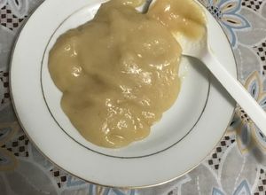Una foto de Dulce de yuca