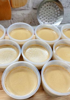 烤鮮奶茶布丁 水波爐版 的食譜成品照片