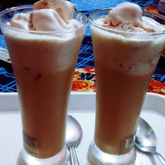 Cold coffee with icecream A picture of Cold coffee with icecream.