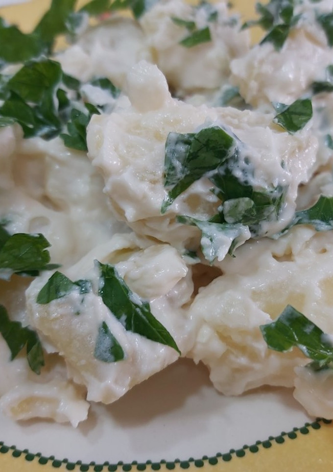 Una foto de Patatas con alioli casero