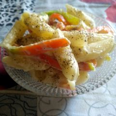 White sauce pasta A picture of White sauce pasta.