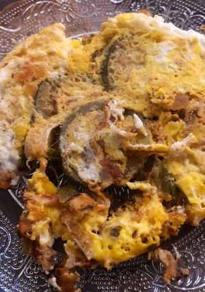 Une photo de Tortilla aubergines