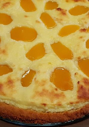 O poză a rețetei Tartă Pretty Peach (gluten free).